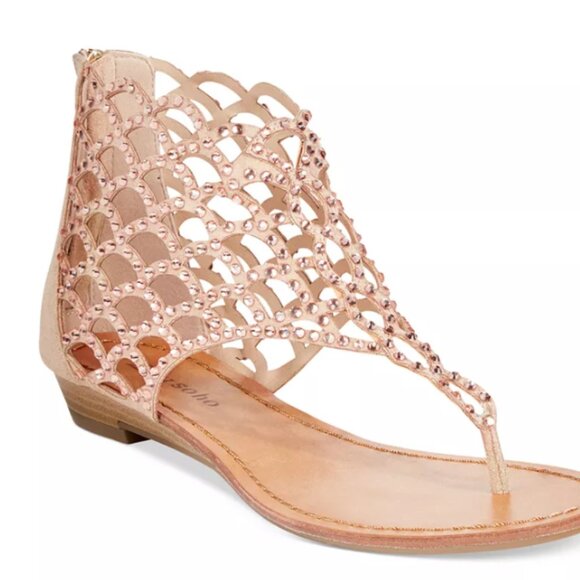 ZiGi Soho Melaa Caged Flat Thong Sandals - Picture 2 of 7